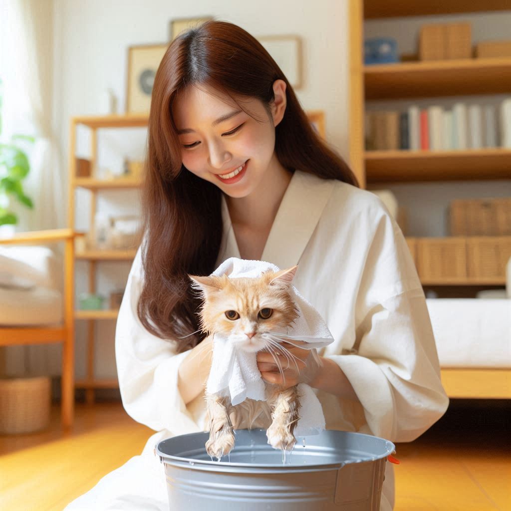 고양이 목욕 필요성 5가지