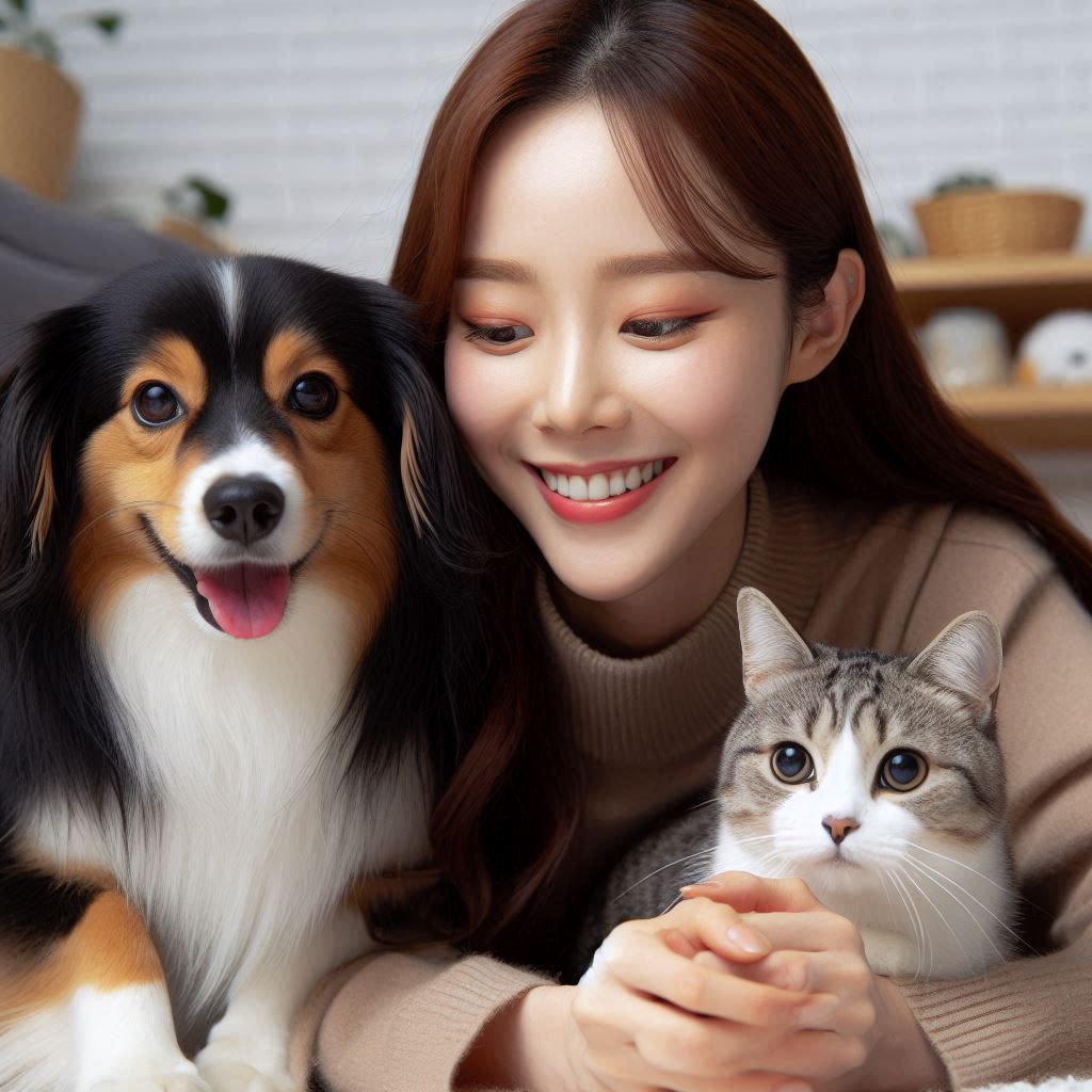 강아지 고양이 친해지기 9